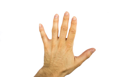 Male outstretched hand