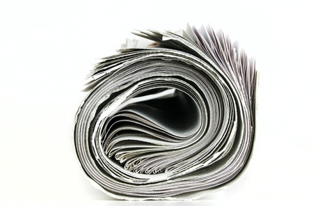 pile of newspaper with copy space for your massage