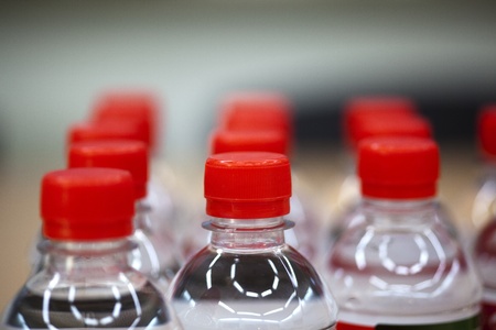 water bottlesの写真素材