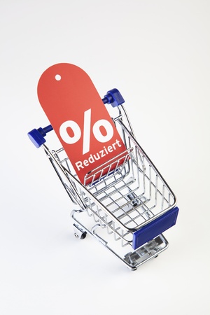 shopping cartの写真素材