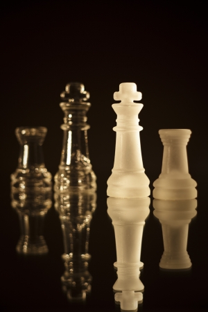 chess figuresの写真素材