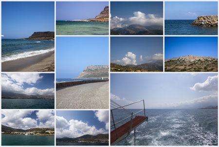 variation of landscapeの写真素材