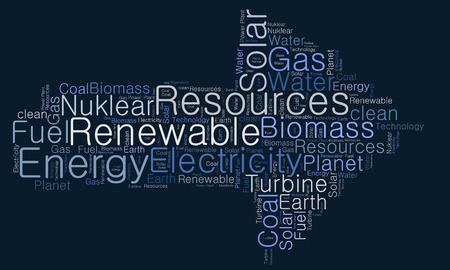 Energy word cloudの写真素材