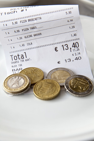 how much tipの写真素材