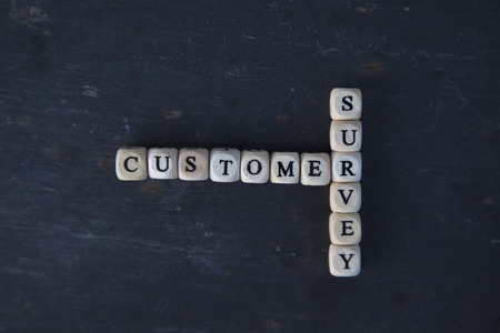 Customer surveyの写真素材