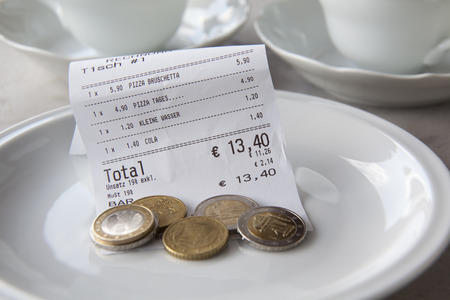 how much tipの写真素材
