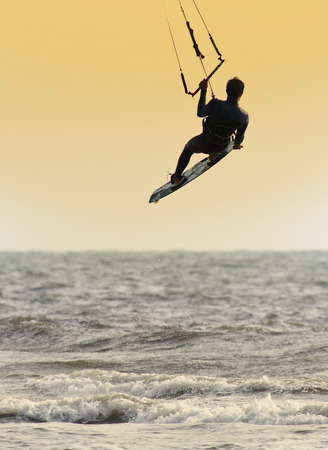 Kite surferの写真素材