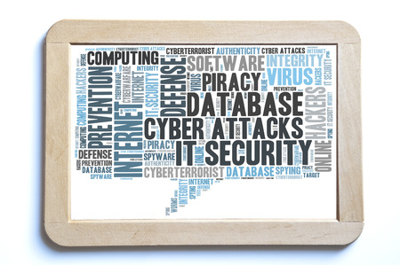 IT Security word cloudの写真素材