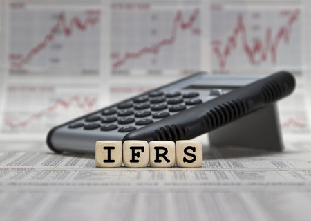 International Financial Reporting Standardsの写真素材