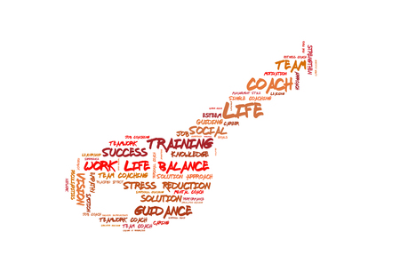 Work Life Balance shaped a s a keyの写真素材