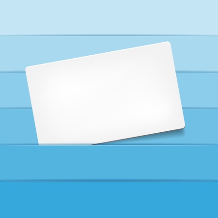 Empty paper card for your text fileのイラスト素材