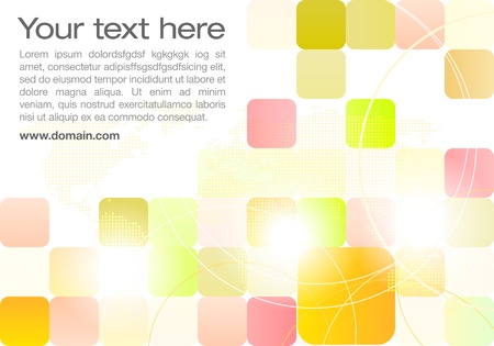 Rectangles design with place for text のイラスト素材