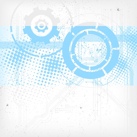 Abstract modern technical backgroundのイラスト素材