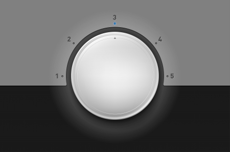 Volume knob or changerのイラスト素材