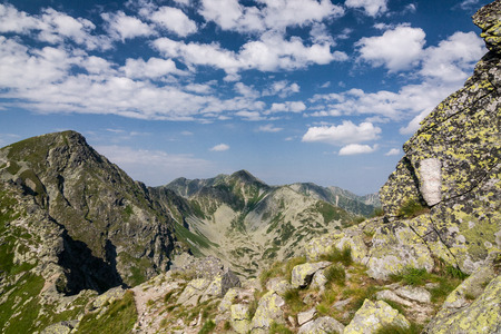 Summer mountains - West Tatras, Slovakia, Europeの写真素材