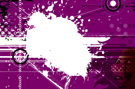 Grungy scratchy background for your text and design - vector illustrationのイラスト素材