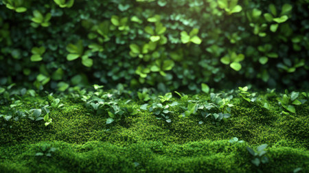 Mossy green organic texture with natural variations for earthy, grounded compositionsの素材