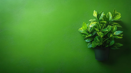 Vibrant lime green solid color backdrop with slight imperfections for organic authenticityの素材