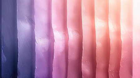 A modern gradient in pale lilac and soft peach, seamless blending, delicate light effects, ultra-clean and elegant, ideal for UI/UX projectsの素材