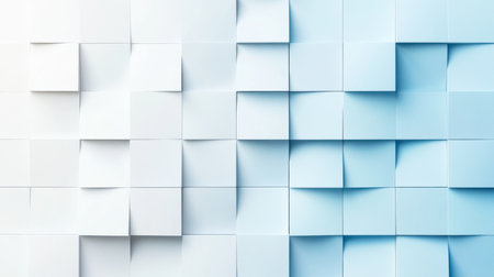 Clean gradient from light blue to white, seamless and plain, no texture or patternの素材