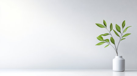 Simple white background with subtle light grey vignette, clean, no patterns, minimal designの素材