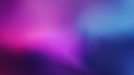 Dreamy gradient background shifting from indigo to violet with soft glowing noise, ideal for abstract poster or wallpaperの素材