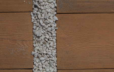 Renovation of the terrace and laying stones in the garden