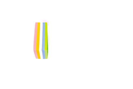 Colorful sticky notes for writing down notes memo-sticks