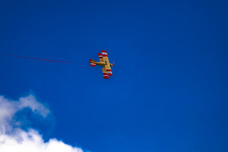 Display of aircraft models from World War II and World War I radio controlled military aircraft modelsの写真素材
