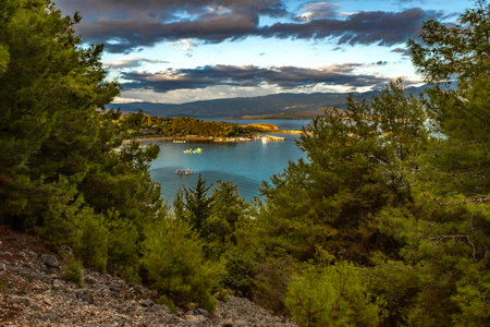 Premuzic Trail, Paradise Beach on the island of Rab, a viewpoint on the mountain trail