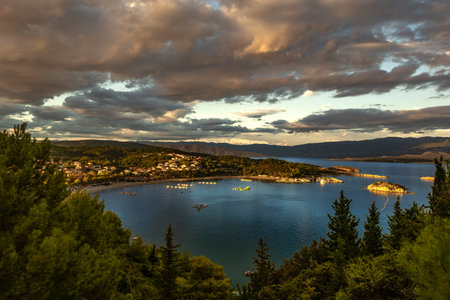 Premuzic Trail, Paradise Beach on the island of Rab, a viewpoint on the mountain trail Croatia