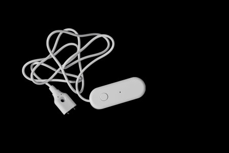 Electronic flood sensor, battery-powered moisture sensor, smart home, flood warning system,...