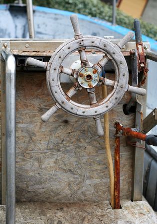 old boat-detailの写真素材