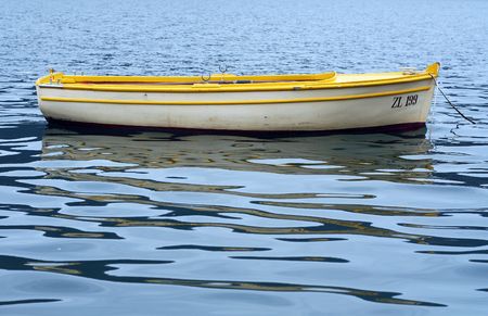 yellow boat