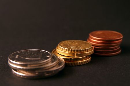 euro coins