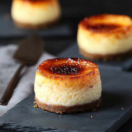 Creme Brulee, French vanilla custard pudding with caramelized condensed milkの写真素材