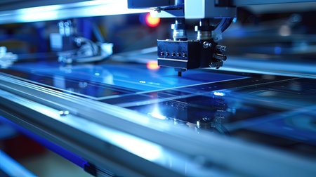 3D printer printing a 3D model of the object. Modern 3D printing technology.