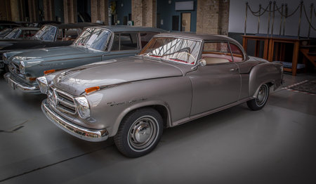 Classic car in the National Museum of the Netherlands.
