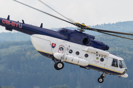 Mil Mi-171 from Slovakia - Government Flying Service in SIAF 2017のeditorial素材