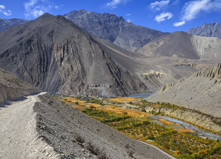 Annapurna Region, Nepalの写真素材