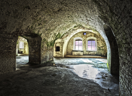 Western Fort in Swinoujscie, Poland, HDR processing. の写真素材