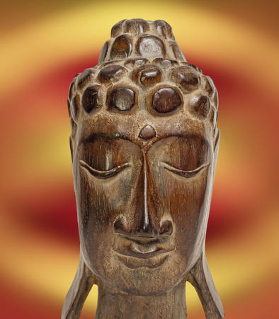 Buddha colorful  Background の写真素材