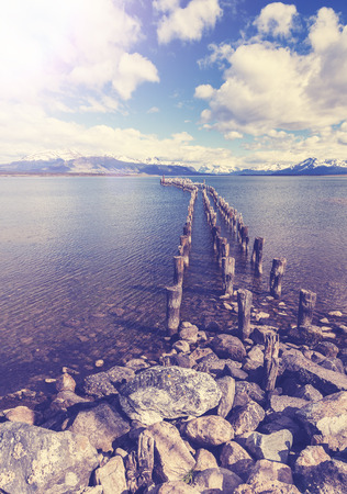 Vintage landscape の写真素材