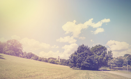Vintage retro hipster style nature background.の写真素材