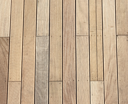 Old wooden pier floor, background or texture.の写真素材