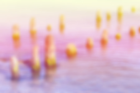 Blurred seaside photo, abstract background or texture.の写真素材