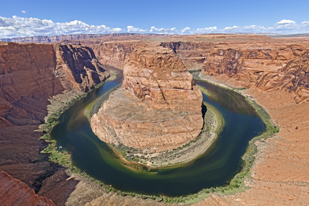 Horseshoe Bend, Colorado River in Arizona, USA.の写真素材