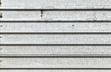 Grunge corrugated metal texture, abstract industrial background.の写真素材