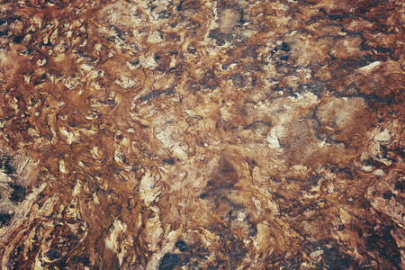 Abstract blurred natural background, hot spring bottom, color processing effect.