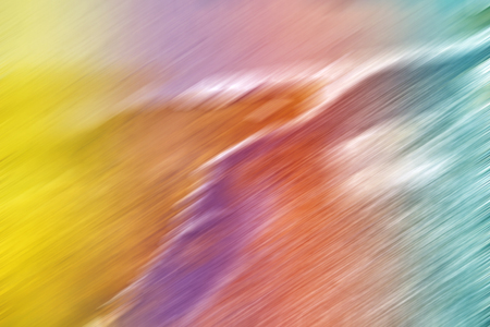 Abstract colorful background made of motion blurred water surface.の写真素材